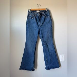 Abercrombie Blue Flared Jeans